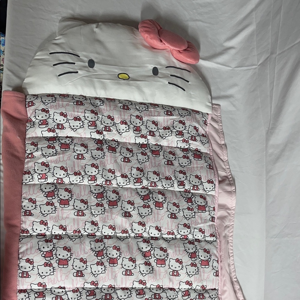 Hello Kitty Pink and White Mackenzie Nap Mat Pottery Barn